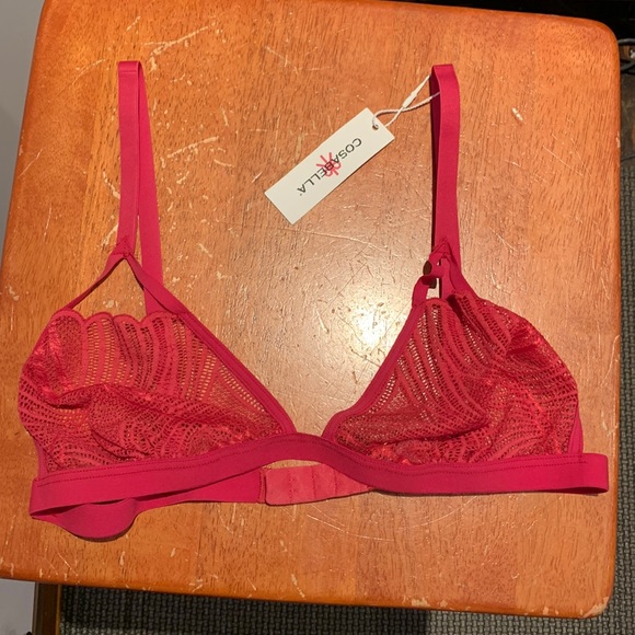 MINOA NAUGHTY SOFT BRA. CLARET RED